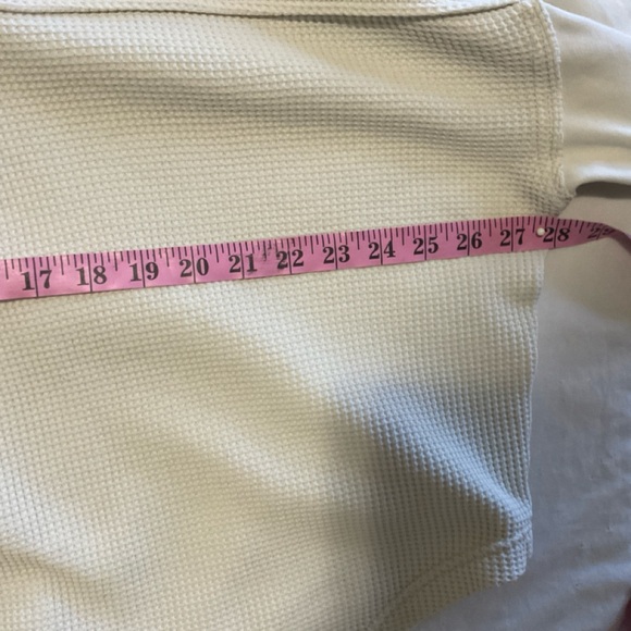 This is an American Eagle Big Hug Hooded Waffle Shacket  L/XL - Picture 8 of 11